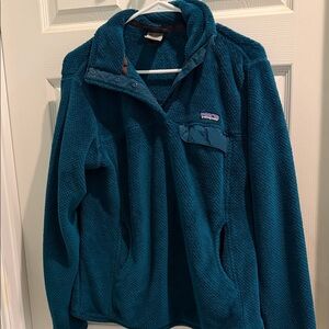 Patagonia Teal Fleece Jacket